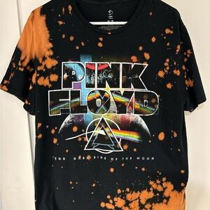 Pink Floyd Graphic Tee - Black and Orange